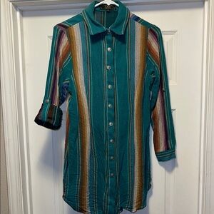 Serape Button-Up Shirt